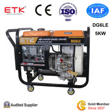 230V, 50Hz Diesel Power Generator with 10HP Engine (5KW)